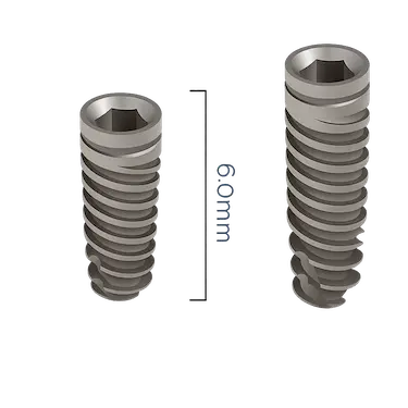 Comparación de mini implantes dentales como alternativa en pacientes con poco hueso