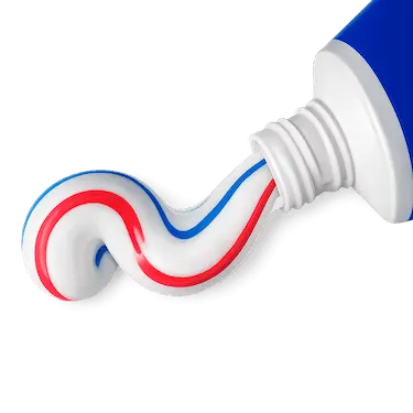 Cantidad adecuada de pasta dental sobre el cepillo para una correcta higiene oral