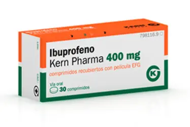 Ibuprofeno 400 mg para aliviar la inflamación y el dolor de muela