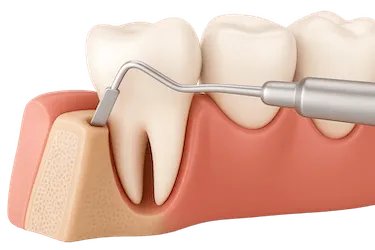 Regeneración ósea con biomaterial tras periodontitis para recuperar hueso dental perdido