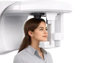 TAC dental con estudio 3D maxilofacial para diagnóstico preciso en clínica dental