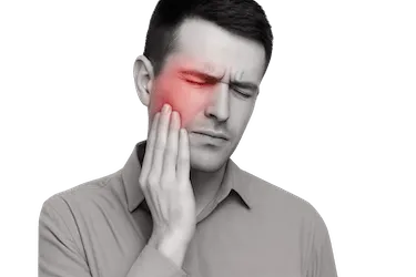 Dolor mandibular por bruxismo y tensión muscular en la mandíbula