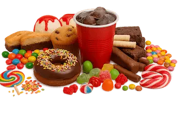 Alimentos y bebidas azucaradas que favorecen la aparición de caries dentales