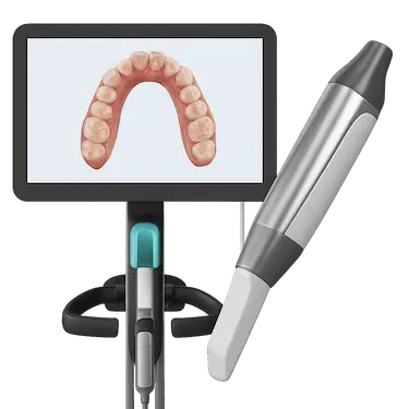 Escáner intraoral iTero para planificación digital 3D de ortodoncia Invisalign