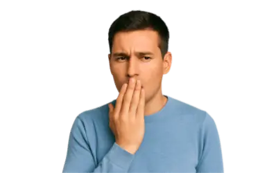 Halitosis o mal sabor de boca asociado a caries dentales activas