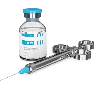 Aplicación de anestesia local previa a una endodoncia dental