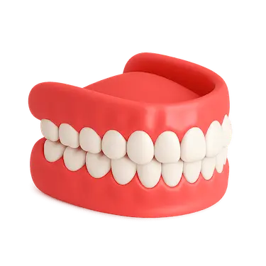 Prótesis dental removible completa sin implantes o dentadura postiza convencional