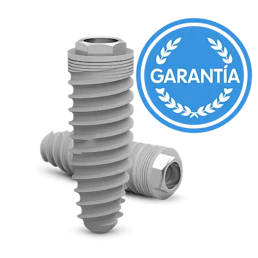 Implante dental con sello de garantía clínica Dr. Ferrer en Madrid