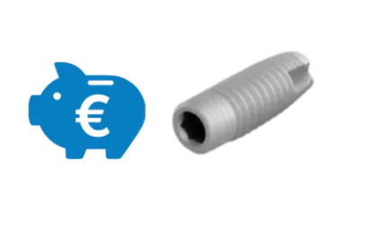 icono de implantes dentales y sus precios Madrid