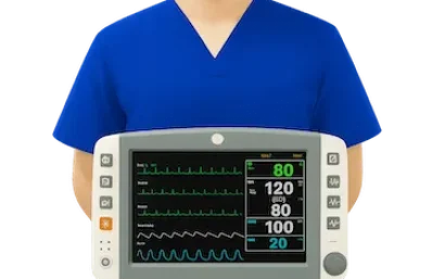 Monitor de constantes vitales durante sedación consciente en tratamientos con implantes dentales