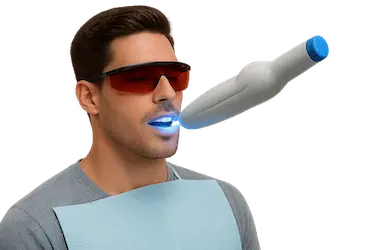 Tratamiento de estética dental con blanqueamiento en Murcia realizado por el Dr. Ferrer