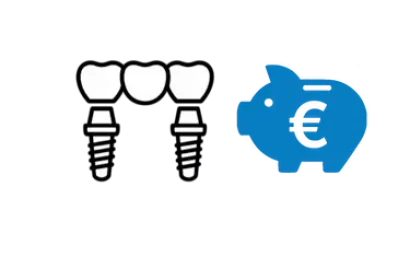 Icono del precio de un puente dental sobre implantes en la clínica dental de Murcia