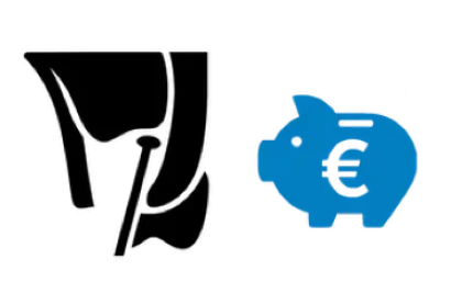 Icono del precio de la elevación de seno maxilar en Murcia con cirugía maxilar y euro