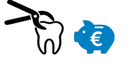 Ilustración del precio de una extracción dental en Murcia