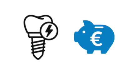 Icono de implante de carga inmediata que representa el precio en clínica de Murcia