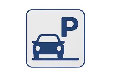 Icono de aparcamiento para pacientes en la clínica dental del Dr. Ferrer en Murcia