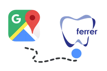 Cómo llegar a la clínica dental del Dr. Ferrer en Chamberí, Madrid, con Google Maps