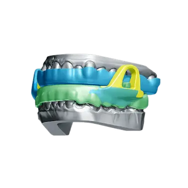 Ajustes de férula de apnea del sueño o dispositivo de avance mandibular para tratar ronquidos