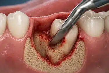 Traumatismo quirúrgico dental que afecta el coágulo y aumenta riesgo de alveolitis