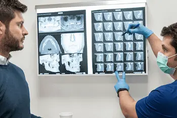 Estudio de rayos X con ortopantografía para valorar y planificar tratamientos dentales