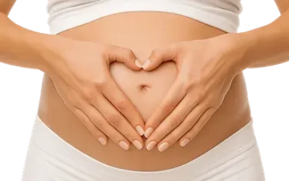 Mujer embarazada simbolizando la importancia de la salud dental durante el embarazo