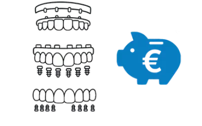 Precios de prótesis dentales con implantes en la clínica del Dr. Ferrer en Murcia